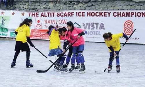 Ghizer&rsquo;s frozen lake hosts winter sports competitions