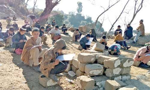 Salarzai people seek building for community school