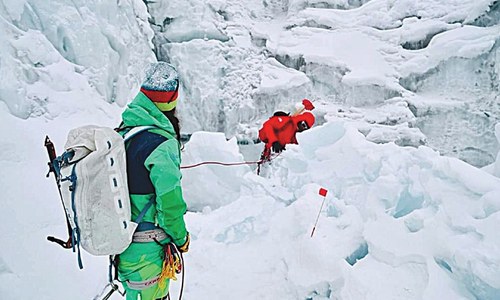 Climbers eyeing Broad Peak, Gasherbrum battle harsh weather Climbers eyeing Broad Peak, Gasherbrum battle harsh weather
