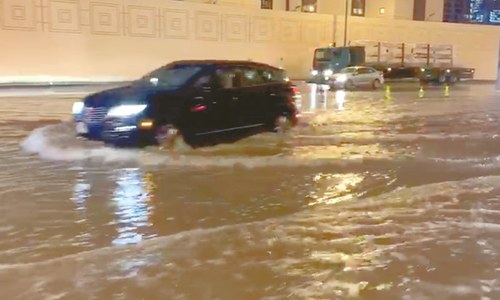 Dubai airport flights delayed due to heavy rain