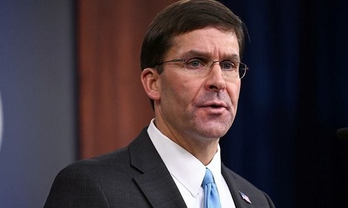 Esper says he saw no evidence Iran was plotting to attack US embassies