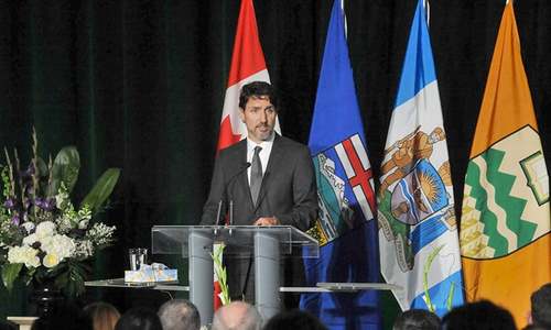 Trudeau cites US ratcheting up tensions with Iran in plane's downing Trudeau cites US ratcheting up tensions with Iran in plane's downing