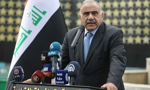 Outgoing Iraqi PM says US troop ouster up to next government