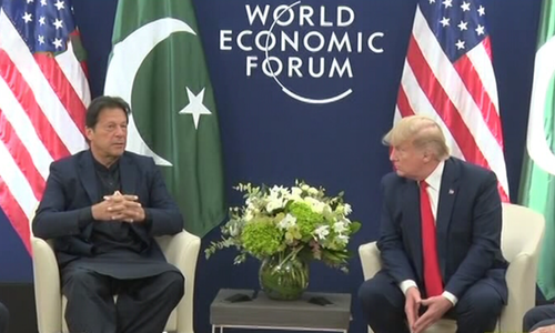 Kashmir, Afghanistan in focus as PM Imran, Trump meet on sidelines of Davos summit