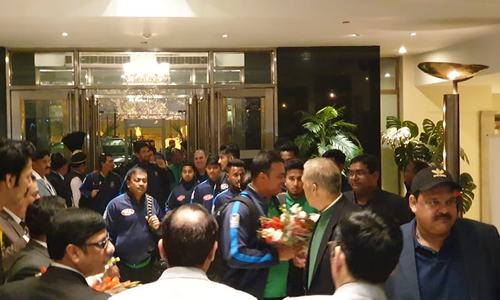 Bangladesh cricket team arrives in Lahore