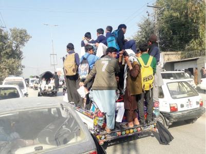 Overloaded school vans constant threat to innocent lives