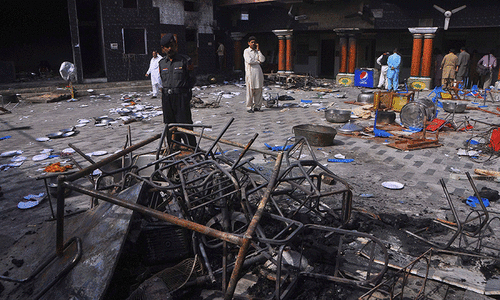 Minister seeks blasphemy case over vandalising of Chhachhro temple