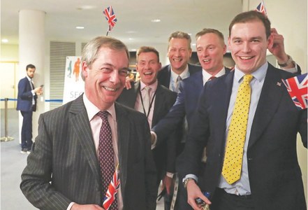 Tears, cheers as EU lawmakers give final nod to Brexit