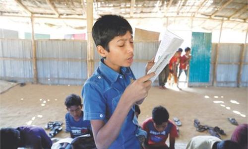 Bangladesh to improve schools for Rohingya refugee children