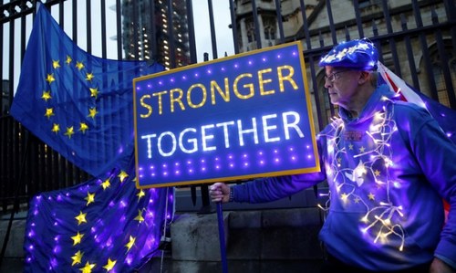 Britain hails new start as it says farewell to EU after a long-drawn process