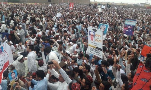Karachi police detain 33 PTM workers in anticipation of 'law and order situation' Karachi police detain 33 PTM workers in anticipation of 'law and order situation'
