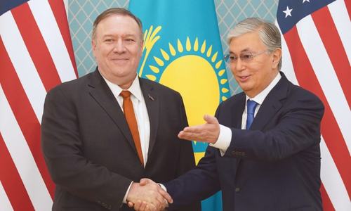 Pompeo urges Kazakhstan to join it in pressing China over Uighur rights Pompeo urges Kazakhstan to join it in pressing China over Uighur rights