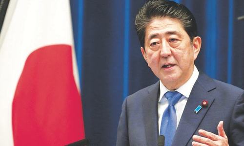 Abe brushes aside worries of virus impact on Tokyo Olympics