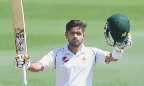 How Babar Azam raced against time for his first Test century on home soil
