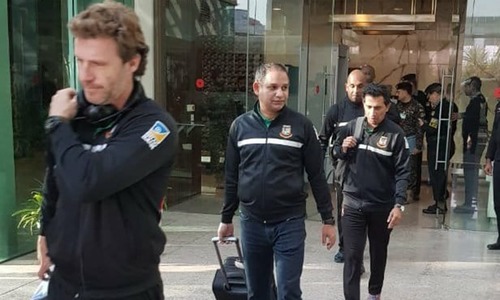 Bangladesh squad returns to Pakistan for first Test