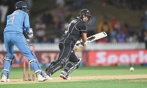 Taylor&rsquo;s ton sets up New Zealand win in India run-fest