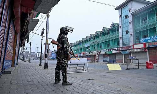 Two fighters, Indian soldier killed in occupied Kashmir