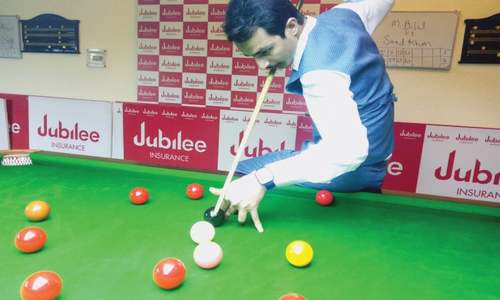 KP qualifier Saad stuns second seed Bilal at national snooker