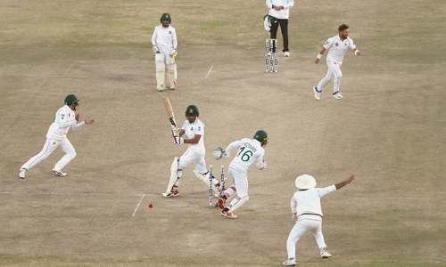 Nasim becomes youngest to record Test hat-trick as Pakistan eye crushing win