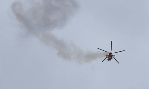 Tensions mount as Syria loses copter, Ankara hurls threat at Damascus