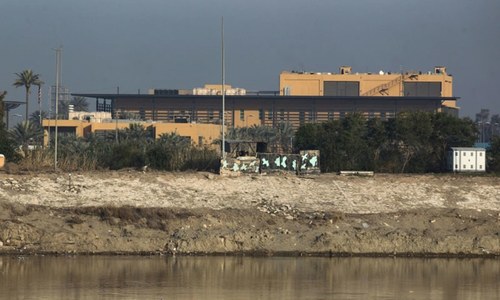 Rocket attack hits near US embassy in Iraq capital: US and Iraqi militaries