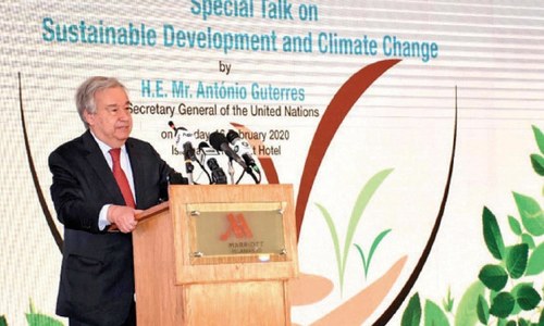 World is losing battle to control carbon emissions: UN secretary general