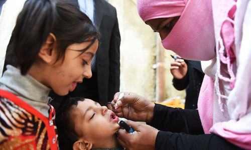 Nationwide polio eradication campaign begins today Nationwide polio eradication campaign begins today