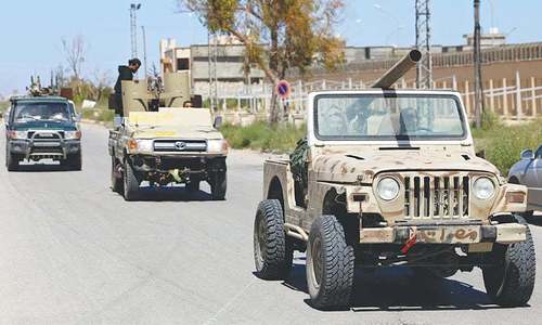 Major players in Libya strife pledge to uphold arms embargo