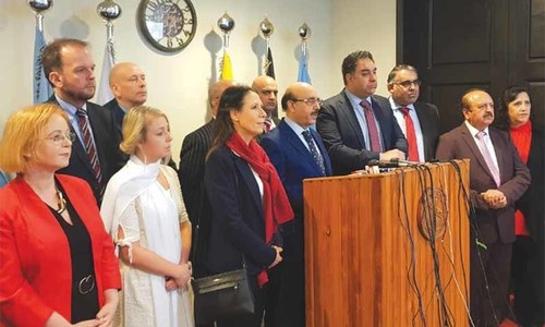 British legislators praise free access to &lsquo;meet anyone, anywhere&rsquo; in AJK