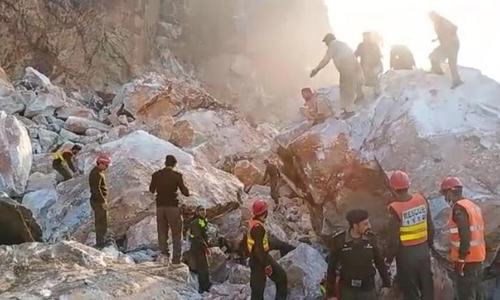 9 labourers killed in marble mine slide in KP's Buner 9 labourers killed in marble mine slide in KP's Buner