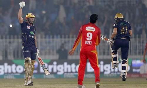 Cutting stars as Quetta Gladiators beat Islamabad United by 5 wickets in PSL thriller