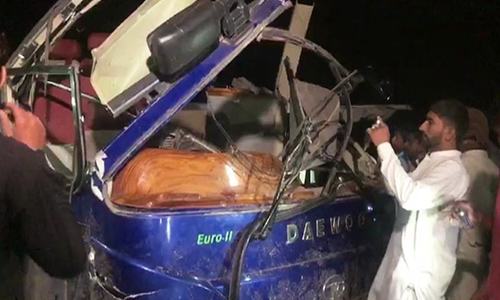 20 killed, several others injured as passenger train collides with bus in Sukkur
