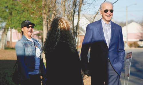 Biden seeks decisive South Carolina win to revive presidential bid