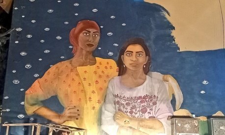 Aurat March’s beautiful mural was vandalised in Islamabad. Are men really that afraid?