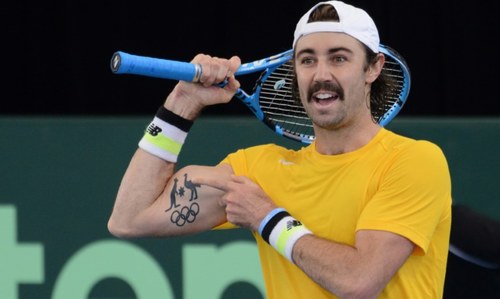 Fist bumps replace handshakes, sweaty towels off limits in Davis Cup Fist bumps replace handshakes, sweaty towels off limits in Davis Cup