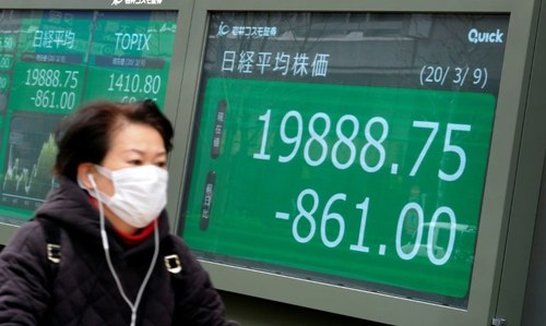 Asian markets collapse as virus spreads, oil prices crash