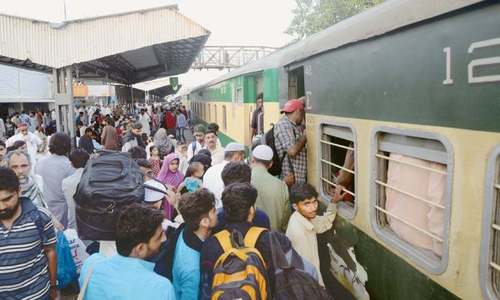 Govt to suspend 12 train services from Sunday: Rashid