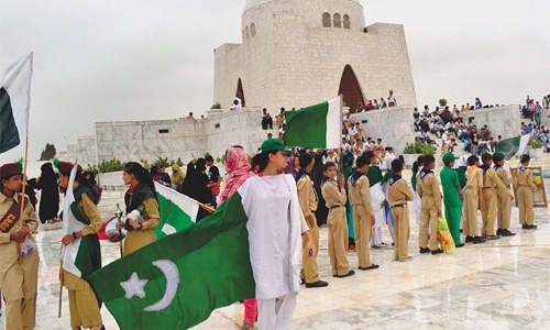 Subdued Pakistan Day observed in city amidst lockdown