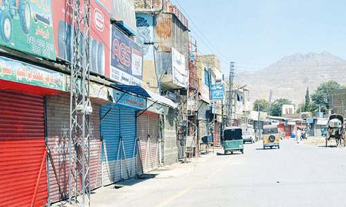 Trade suspension weighs heavily on Balochistan