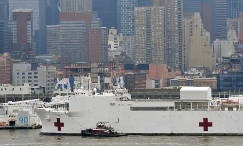 1,000-bed hospital ship to help NY cope with exigency