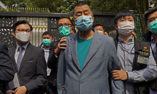 Hong Kong police arrest democracy activists, media tycoon