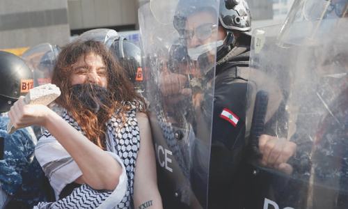 Lebanese riot on streets as economy crumbles Lebanese riot on streets as economy crumbles