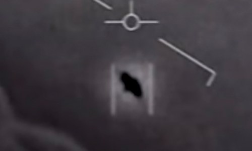 Pentagon releases &lsquo;UFO&rsquo; videos taken by US Navy pilots