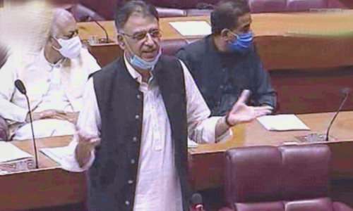 Asad Umar says healthcare system not at risk of collapsing despite rising coronavirus cases