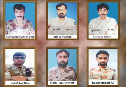 Seven troops martyred in two attacks in Balochistan