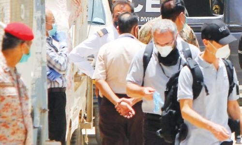 Airbus experts examine plane crash site