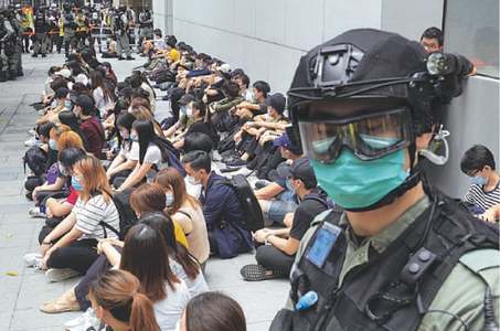 US revokes Hong Kong special status as furor grows on China law