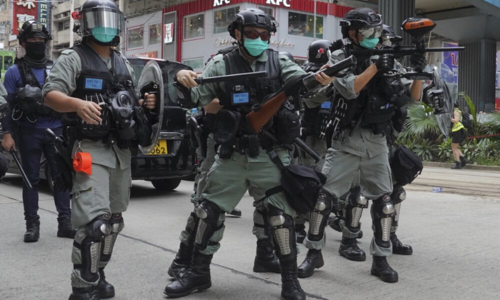 China says US action on Hong Kong 'doomed to fail'