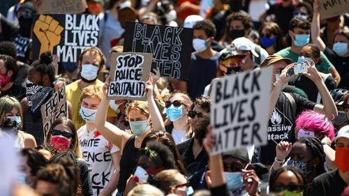 Hollywood stars come out on the streets for historic Black Lives Matter protests