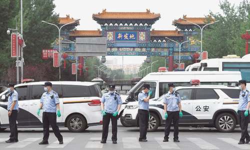 Beijing areas locked down due to new virus cluster